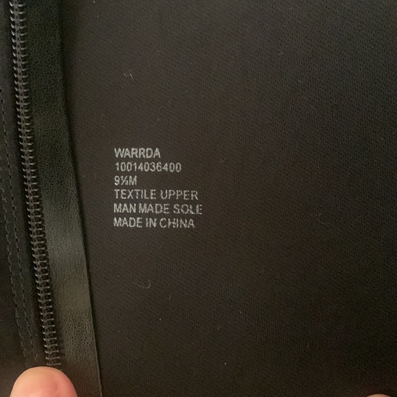 Black faux suede boots size 9.5 NEW - Picture 4 of 7